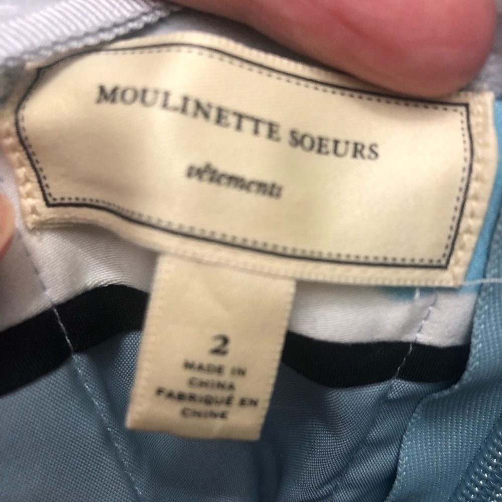 Anthropologie "Skyward Dress" by Moulinette Soeurs Sz 2 Strapless or Strapped - Picture 4 of 16